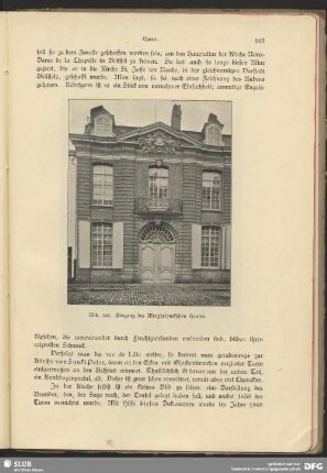 Eingang des Merghelynckschen Hauses