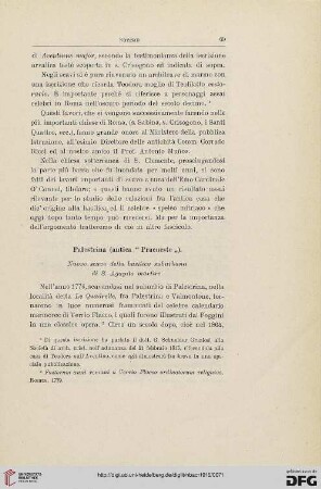 Palestrina (antica "Praeneste")