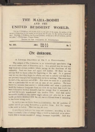 Vol. XXII. No. 7.