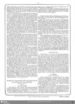 Bericht der Commission der Uhrmacherschule in Locle an den Gemeinderath, Schuljahr 1876-1877 (Schluss)