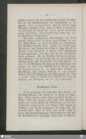 Verschiedene Oefen