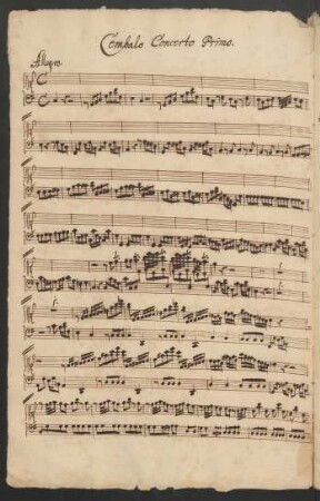 Cembalo Concerto Primo