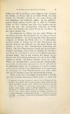 Die Geschichte von den sieben Weisen bei den Slaven