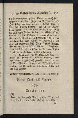 207-280, Giftige Dünste und Dämpfe