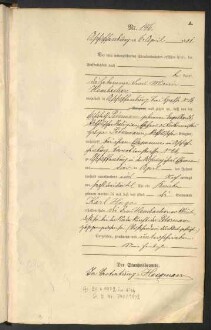 Standesamtsbuch der Stadt Aschaffenburg: Geburten 365/1900 - 184/1901