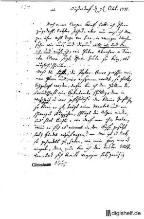 294: Brief von Johann Georg Jacobi an Johann Heinrich Jähns