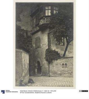 Winkel in Rothenburg o.T.