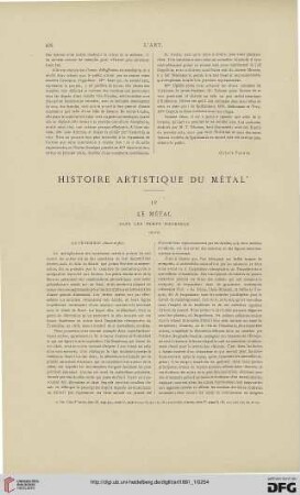 7: Histoire artistique du métal, [8]