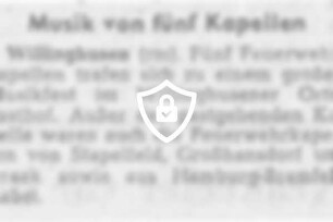 Musik von fünf Kapellen