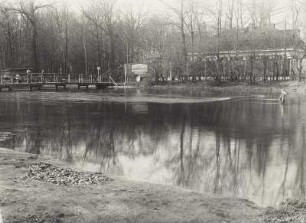 Flutrinne (Neue Luppe), Leipzig-Wahren, um 1934