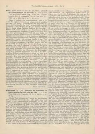 59 [Rezension] Kurtz, Joh. Heinr., Lehrbuch der Kirchengeschichte für Studirende. 8., zum großen Theil neu ausgearbeitete Aufl. 2 Bde. in 4 Theilen