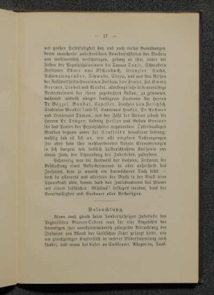 Beleuchtung.