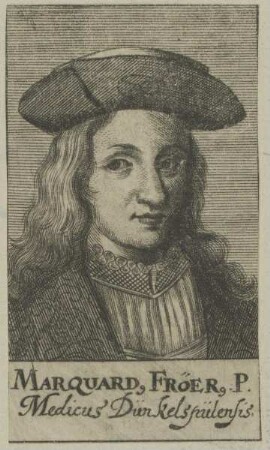 Bildnis des Marquardus Fröerus
