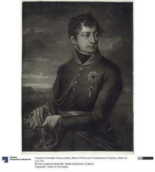 Bildnis Prinz Louis Ferdinand von Preußen