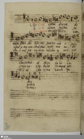 Demantius, Christoph: Qui paraclitus