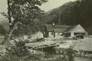 Trebusa, Schneidemühle : Trebusa. Schneidemühle im Tal des Bieli, ein Seitental der Theiß