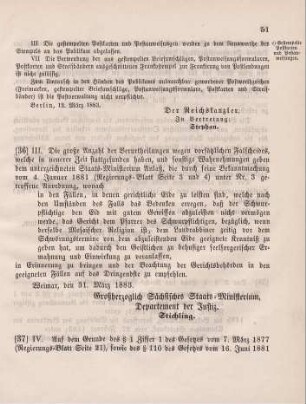 37. Ministerial-Bekanntmachung, das Ausschreiben eines ordentlichen Beitrags zur Landes-Brand-Versicherungs-Anstalt betreffend