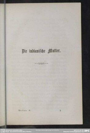 Die indianische Mutter