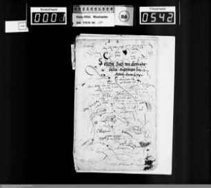 . Konzeptbücher 1598: Konzeptbuch März 1598