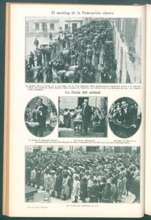 El meeting de la Federación obrera