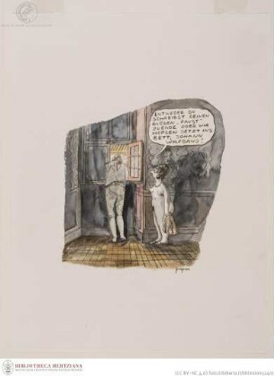 Goethe am Fenster II