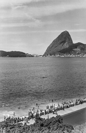 Zuckerhut : Blick auf den Zuckerhut aus dem Hotel Central in Rio de Janeiro.
