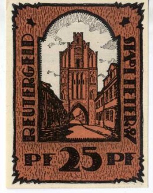 Geldschein / Notgeld, 25 Pfennig, 1921