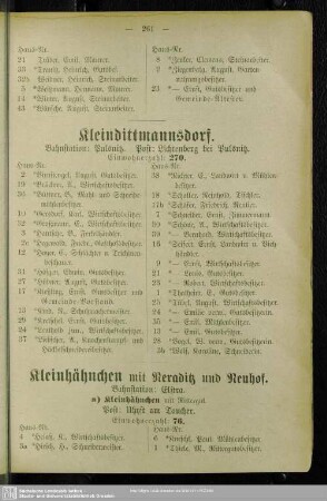 Kleindittmannsdorf
