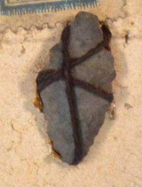 Stone arrowhead