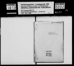 Baer, A. S. & Sohn oHG Mannheim Käufer: Evangelisches Diakonissen-Mutterhaus Mannheim Lagerbuch-Nr. 2792