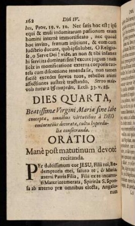 162-227, Dies Quarta