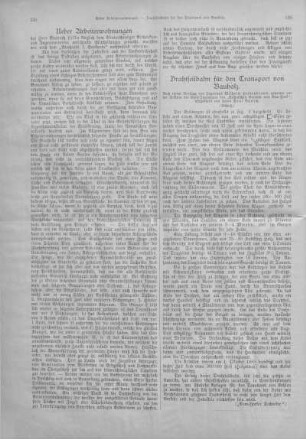 Ueber Arbeiterwohnungen