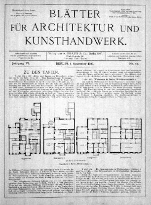 No. 11, 1. November 1893