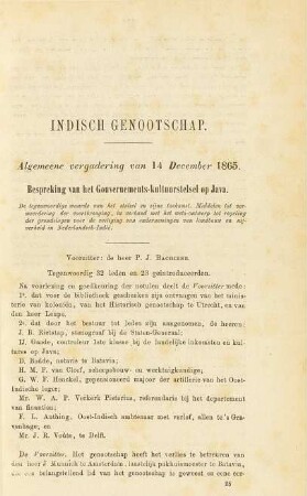 Algemeene vergadering van 14 December 1865