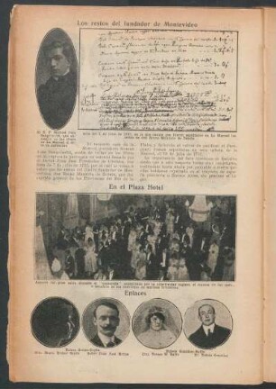 Los restos del fundador de Montevideo