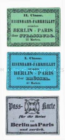 Gesellschaftsspiel "Reise nach Paris"