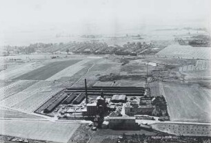 Braunkohlentiefbaugrube Schacht Dölitz : Blickrichtung Süden