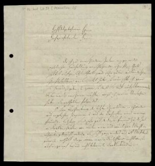 Brief von Jakob Mauvillon an Philipp Erasmus Reich