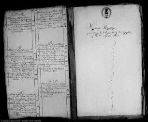 Handels- und Hypothekenprotokolle der Adligen von Krosigk´schen Gerichte zu Hohenerxleben