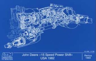 John Deere >15 Speed Power Shift < USA 1982