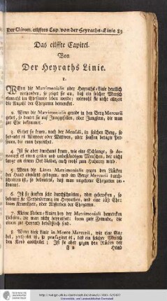 Von der Heyraths Linie