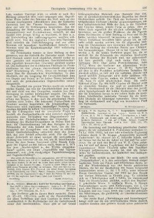 515-516 [Rezension] Beck, Alexander, Römisches Recht bei Tertullian und Cyprian