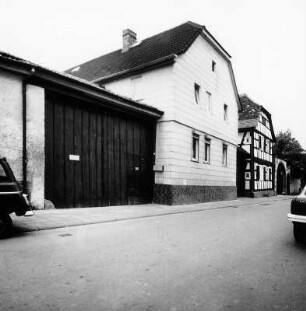 Fachwerkwohnhaus; Babenhausen, Gersprenzstraße 11