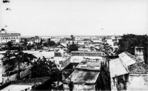 Sansibar : Blick über Sansibar, vermutlich vom Dach eines Gebäudes
