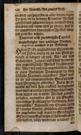 266-277, Das vier und zwanzigste Capitel. - Das acht und zwanzigste Capitel.