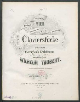No. 1: Trüber Maitag : op. 121