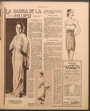 La página de la mujer