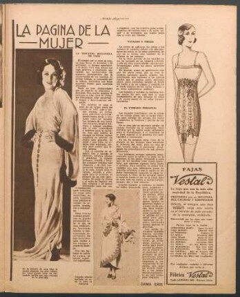 La página de la mujer