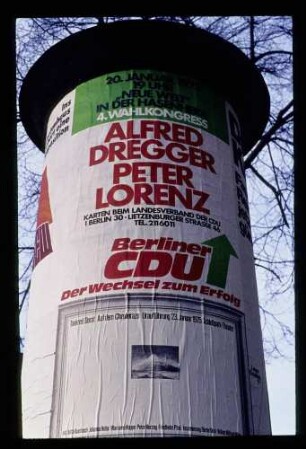 Wahlplakat CDU 16.1.75.