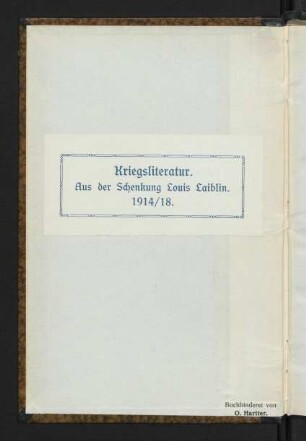 Spiegel, Exlibris Louis Laiblin